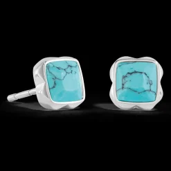Birthstone December Earrings Turquoise Silver
