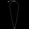 Birthstone February Necklace Sugilite Silver