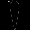 Birthstone July Necklace Rhodochrosite Silver