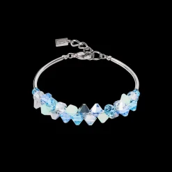 Bracelet Dancing Crystals silver-blue