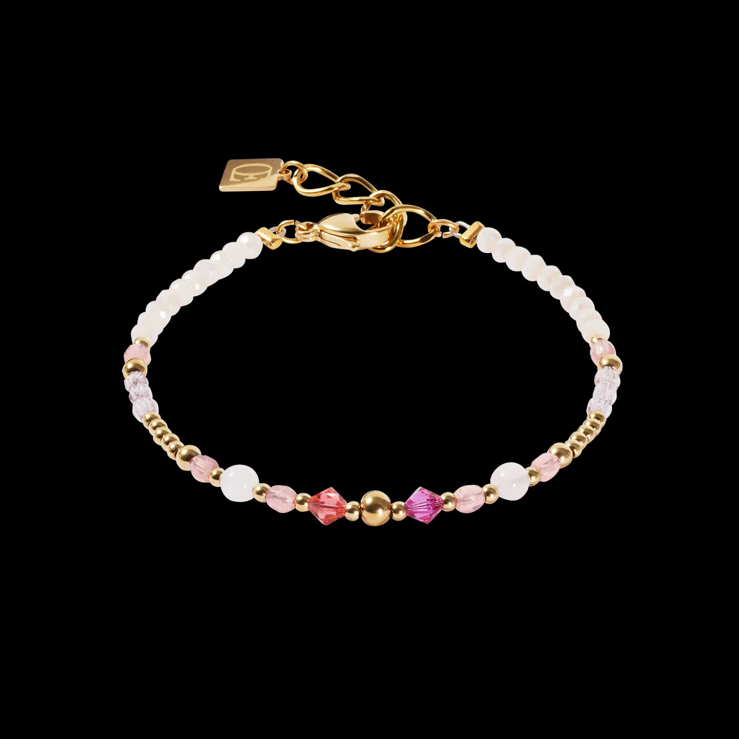 Bracelet Golden Sphere Shape Mix rose