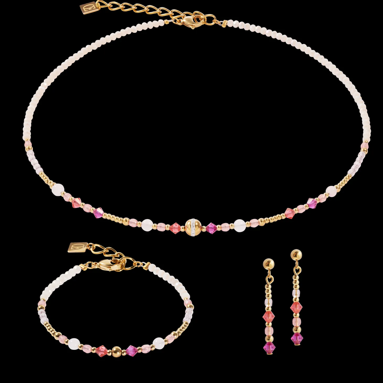 Bracelet Golden Sphere Shape Mix rose