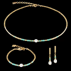Bracelet Lagoon Pearl gold-mint