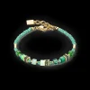 Bracelet Mini Cubes green