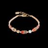 Bracelet Mini Cubes orange