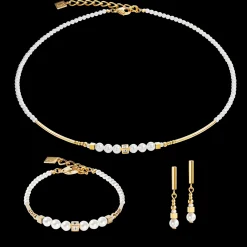 Bracelet Shimmering Princess Pearls gold-white