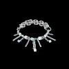 Bracelet Sunray Cube Bohème silver-white