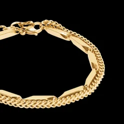 Bracelet Twisted Layers gold