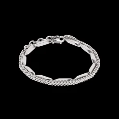 Bracelet Twisted Layers silver