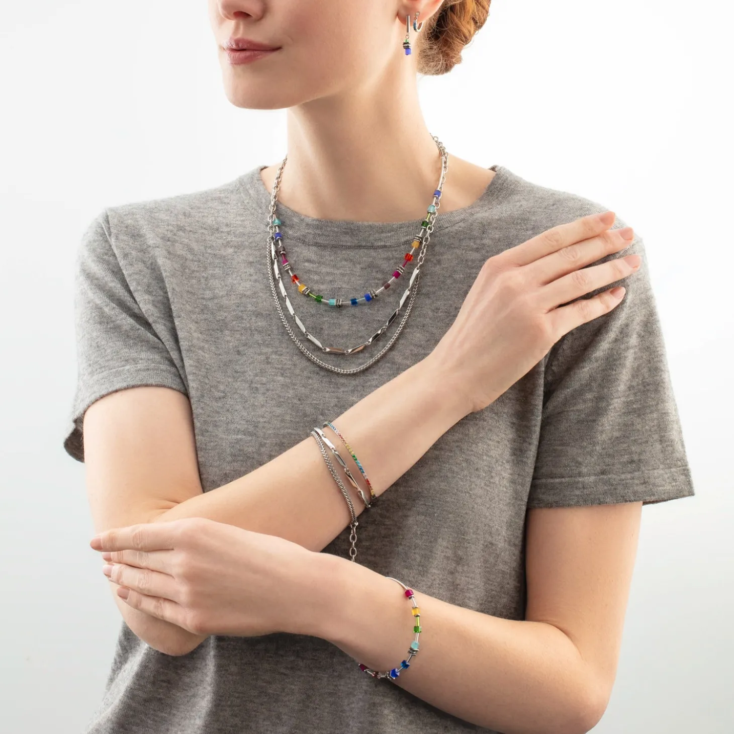 Bracelet Twisted Layers silver
