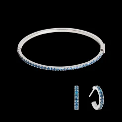 Eternal Love Hoop mini silver-blue