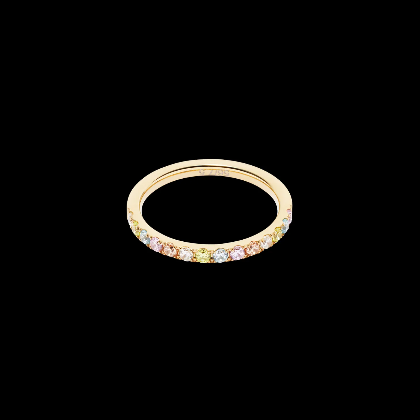 Eternal Love ring gold-multicolour pastel