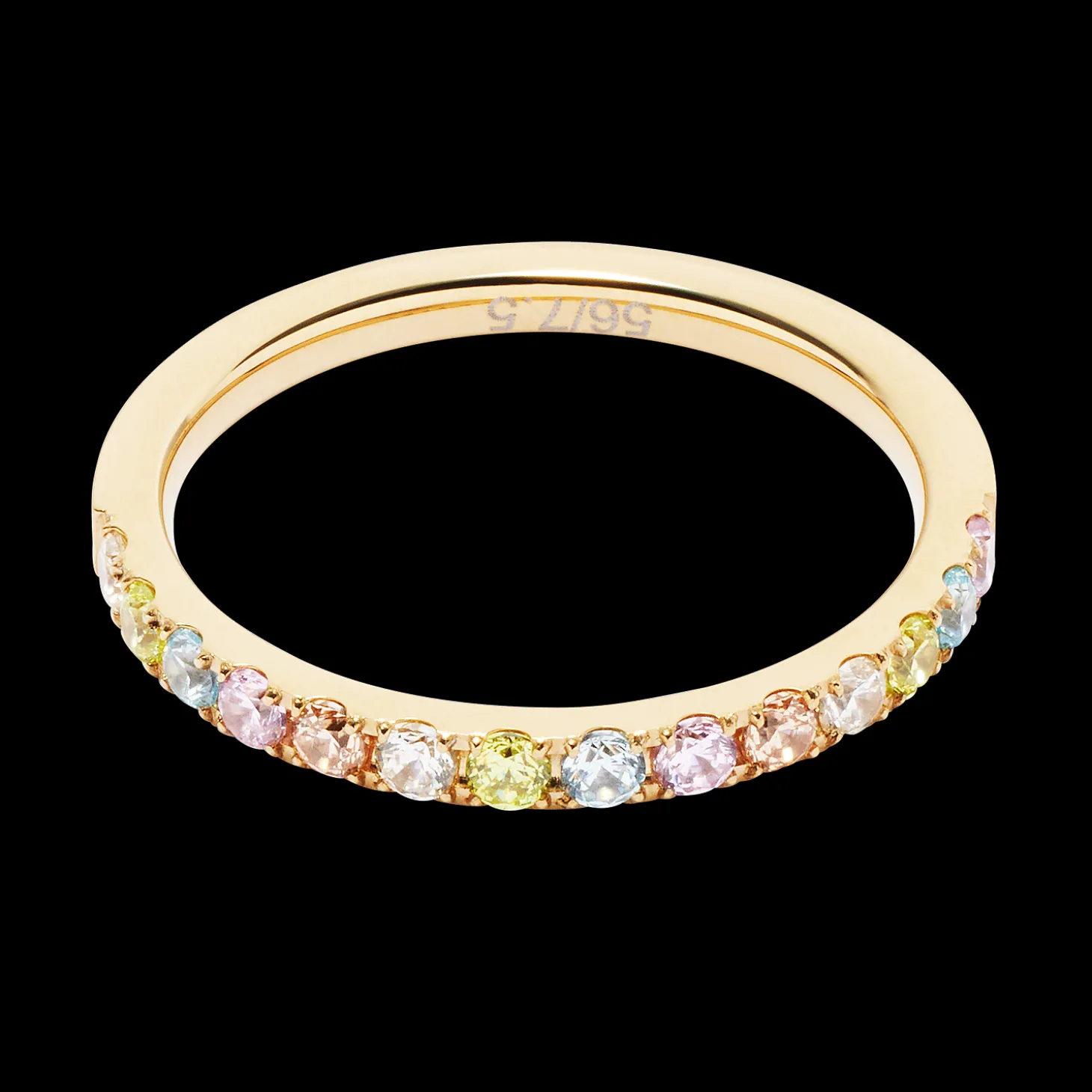 Eternal Love ring gold-multicolour pastel