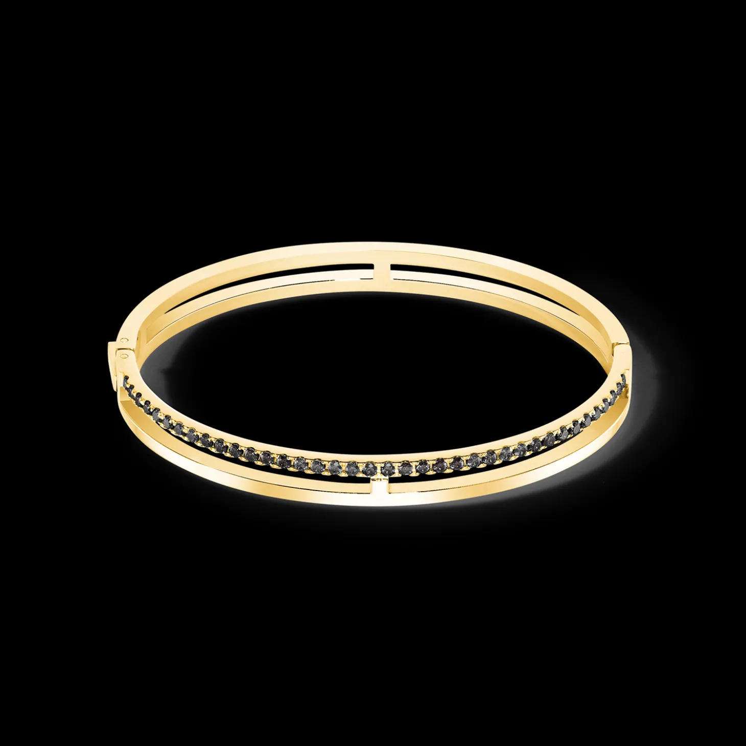 Eternal Unity Bangle gold-black