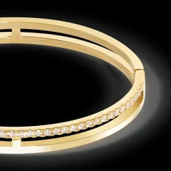 Eternal Unity Bangle gold-crystal