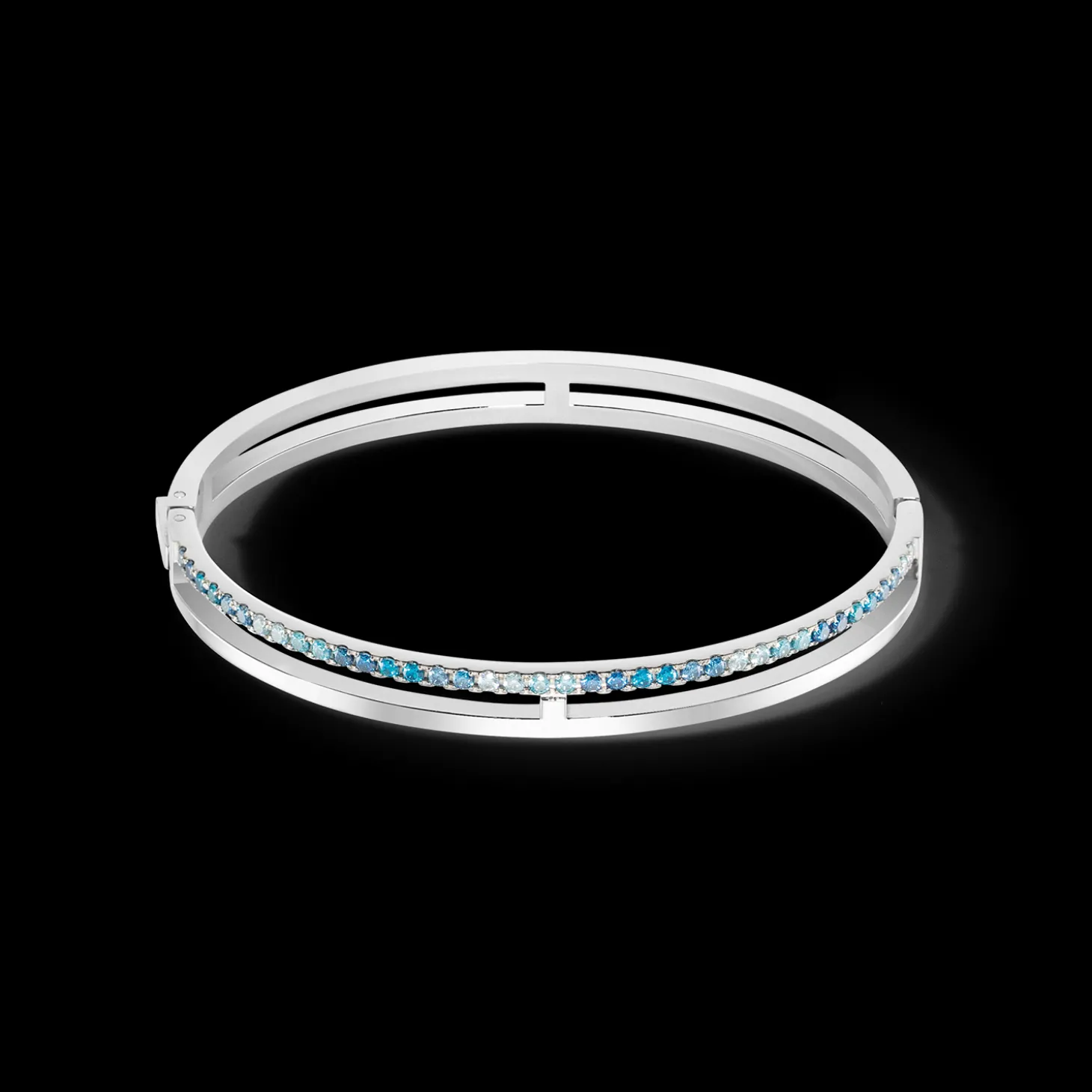 Eternal Unity Bangle silver-blue