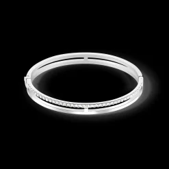 Eternal Unity Bangle silver-crystal