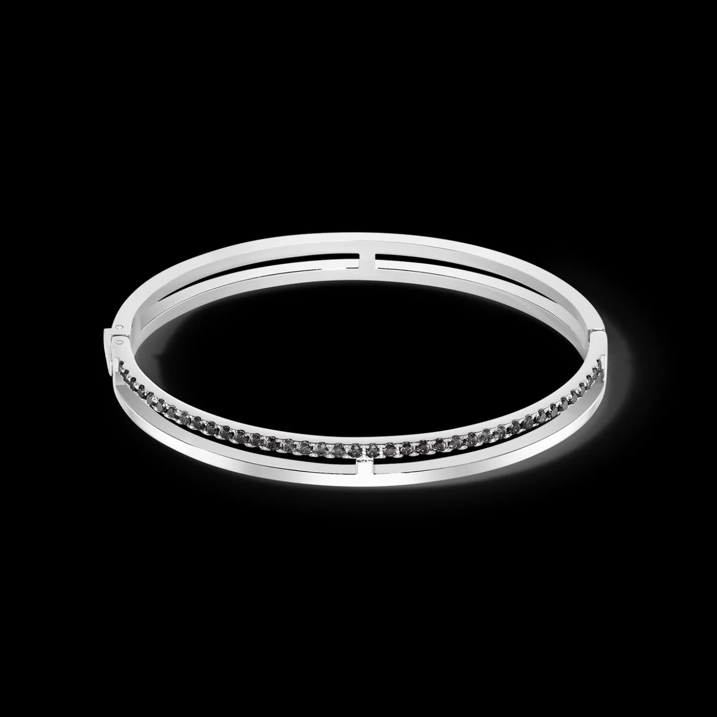 Eternal Unity Bangle silver-black