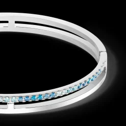 Eternal Unity Bangle silver-blue