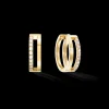Eternal Unity Hoops gold-crystal