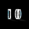 Eternal Unity Hoops silver-blue