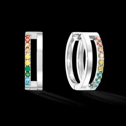 Eternal Unity Hoops silver-multicolour