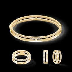 Eternal Unity Ring gold-crystal