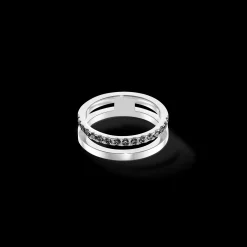 Eternal Unity Ring silver-black