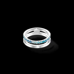Eternal Unity Ring silver-blue