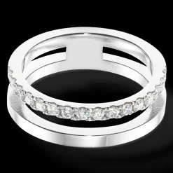 Eternal Unity Ring silver-crystal