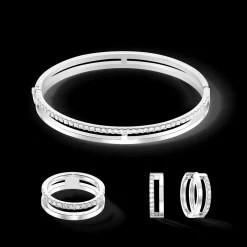 Eternal Unity Ring silver-crystal