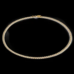 Extension chain 50 cm gold