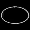Extension chain 50 cm silver