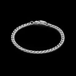 Extension chain 21 cm silver