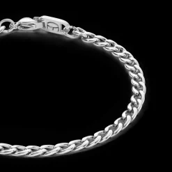 Extension chain 21 cm silver
