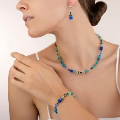 GeoCUBE® Bracelet blue-green