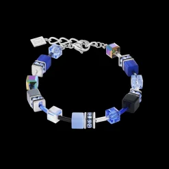 GeoCUBE® Bracelet cobalt blue