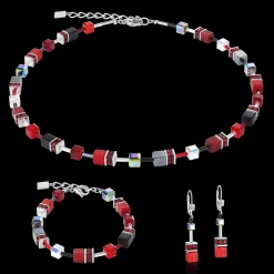 GeoCUBE® Bracelet red-haematite