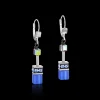 GeoCUBE® Earrings cobalt blue