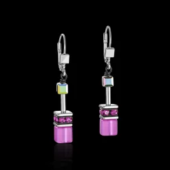 GeoCUBE® Earrings pink