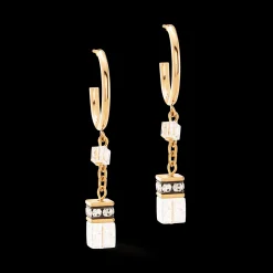 GeoCUBE® Festive Layer hoops gold-white
