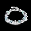 GeoCUBE® Fusion Spheres bracelet ice blue