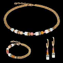 GeoCUBE® Fusion Summer bracelet gold-sunset