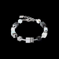 GeoCUBE® Iconic Bracelet Ice Serenity silver