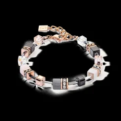 GeoCUBE® Iconic bracelet rose gold soft