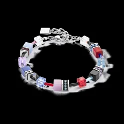 GeoCUBE® Iconic bracelet silver-royal