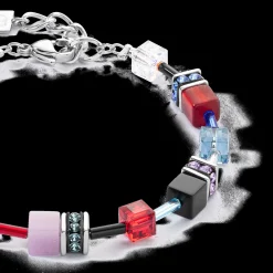 GeoCUBE® Iconic bracelet silver-royal