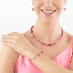 GeoCUBE® Iconic bracelet Viva Magenta