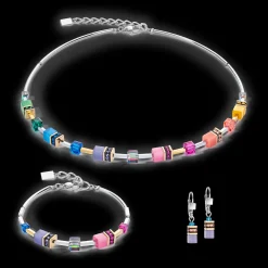 GeoCUBE® Iconic Lite Necklace Rainbow