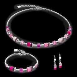 GeoCUBE® Iconic Lite Necklace magenta